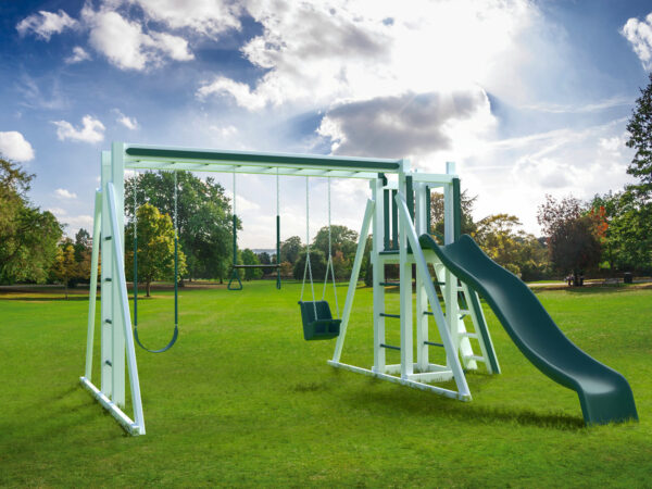 swing set with money bars
