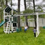 Consider when creating a backyard swing set