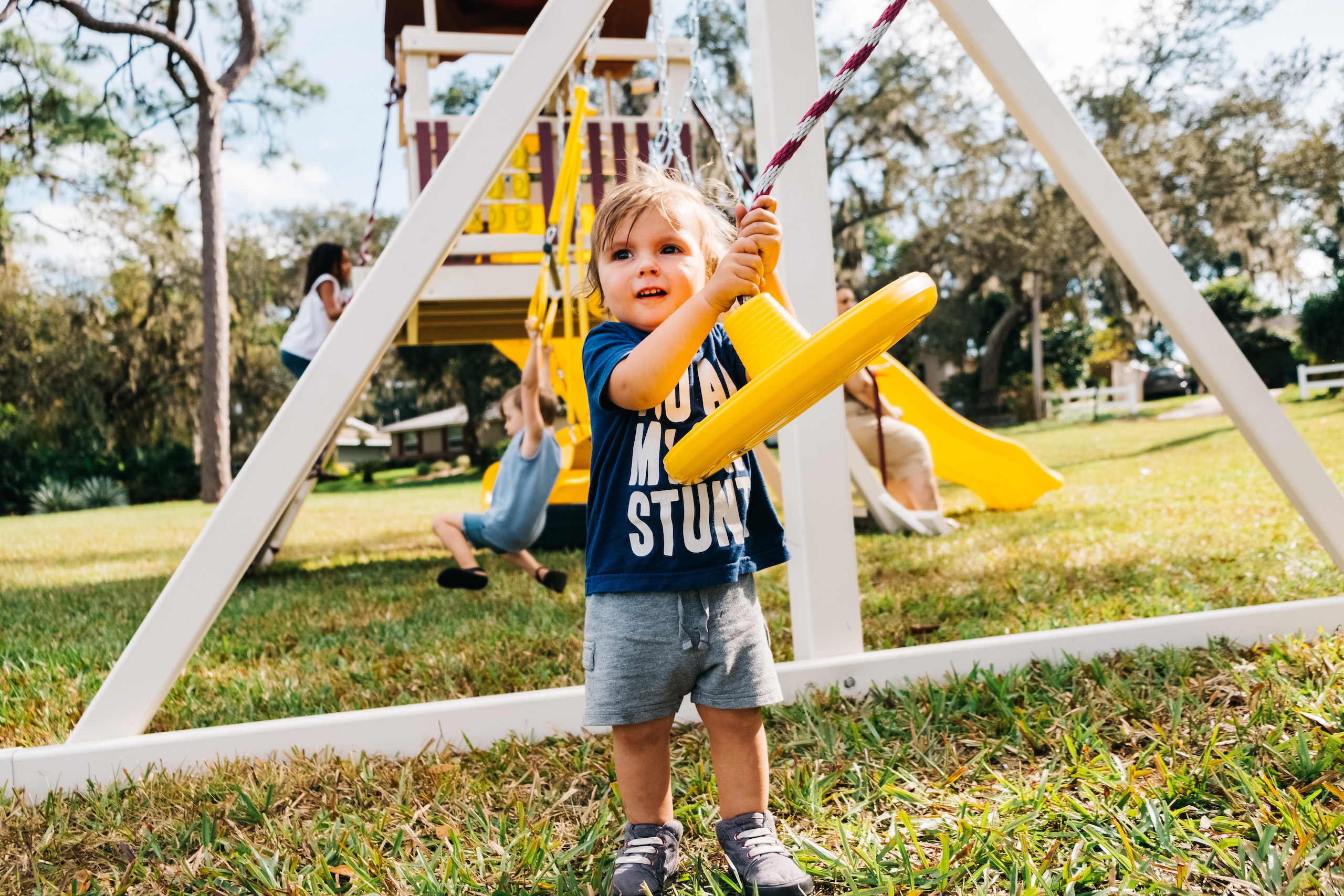 How To Make A Swing Set Safe For Toddler's