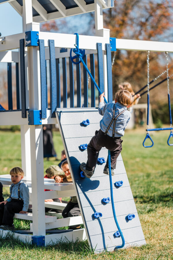 swing set in